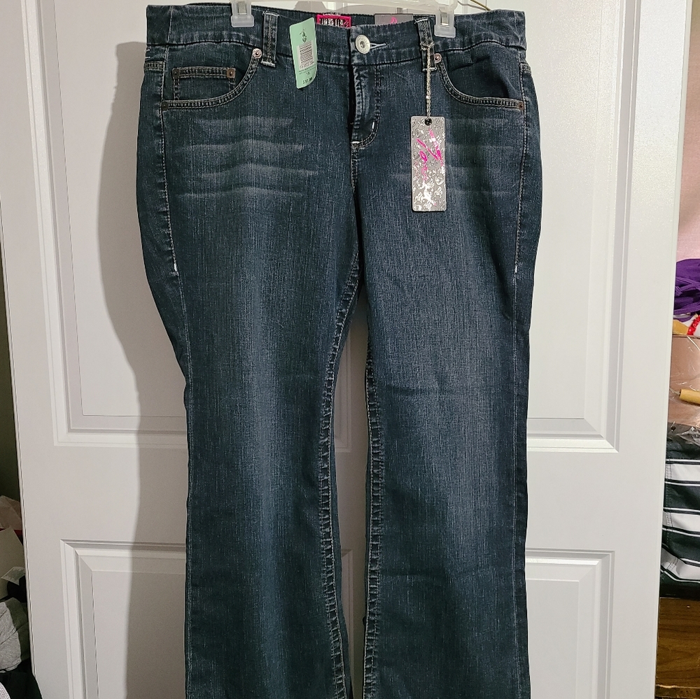 Torrid boot cut jeans 18S (SHORT) NWT dark